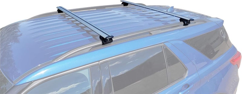 BRIGHTLINES Heavy Duty Anti-Theft Premium Aluminum Roof Bars Roof Rack Crossbars for Ford Explorer 2020-2022 - Image 1