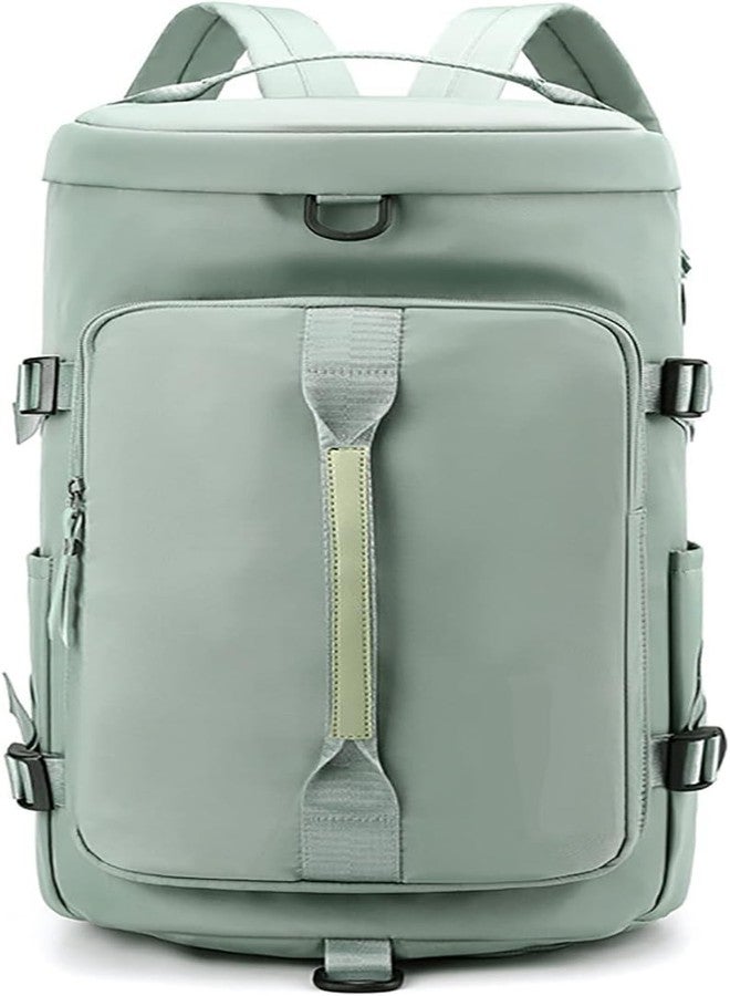 XVIA 2-in-1 Travel Duffel Backpack, Large Convertible Gym Bag, Foldable Weekender, Waterproof Multipurpose Luggage for Men Women, Cabin Size Carry On, Lightweight Sports & Travel Bag (Green) - Image 1