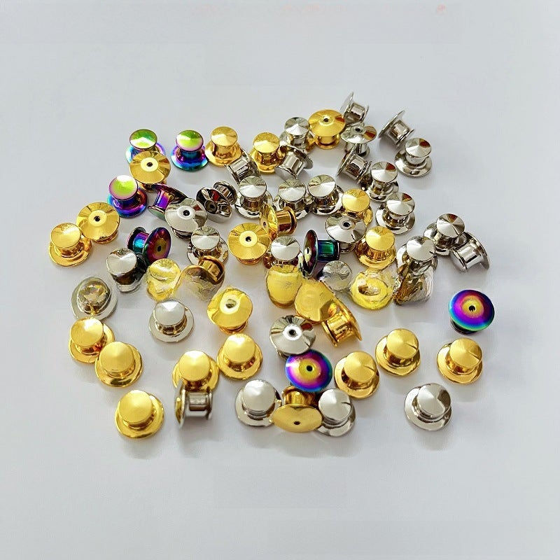 Generic High-Quality Alloy Flat Cap Badge Accessories Gold - Image 1