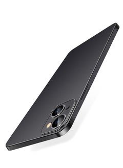 Case Compatible with iPhone 15 Pro Max Slim Case,0.2mm Fit [Paper-Thin]Lightweight Case Translucent Matte Finish PP Back Protection[Anti-Fingerprints&Yellowing] (Black)