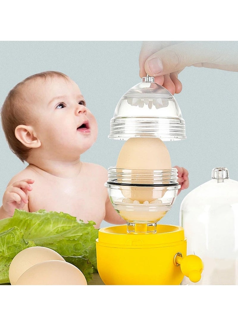 قذيفة البيض صفار اليد حبل مجتذب تحريك البروتين المخفوق شاكر خلاط خلاط الرباط الصغير - Image 1