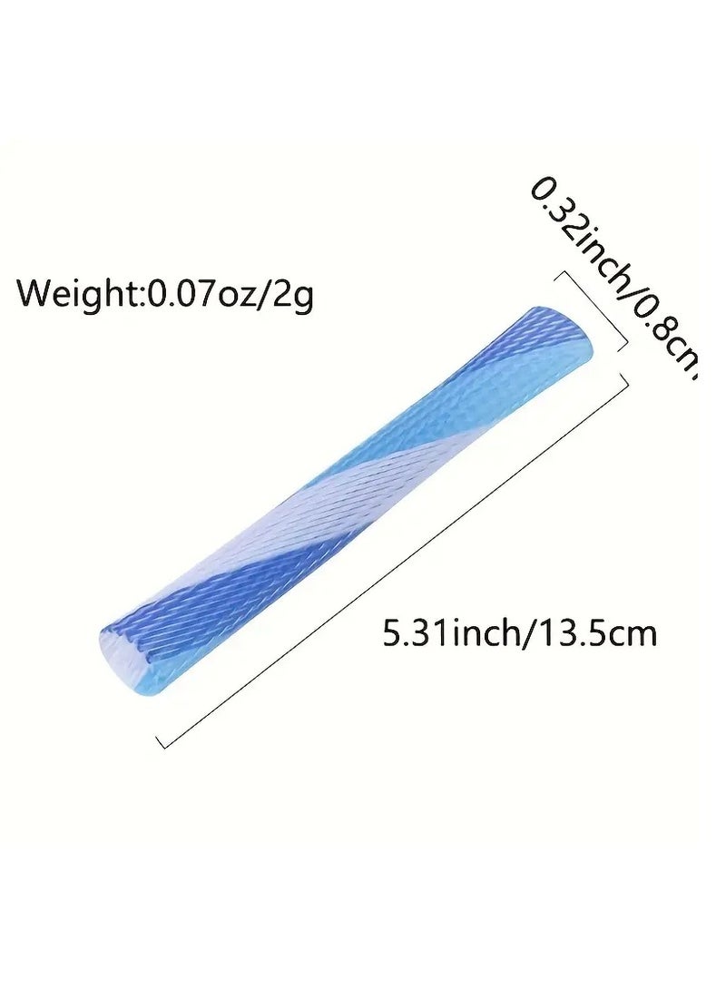 Goolsky 5Pcs Colorful Cat Spring Tube Toy - Keep Your Indoor Cat Entertained & Active! - Image 4