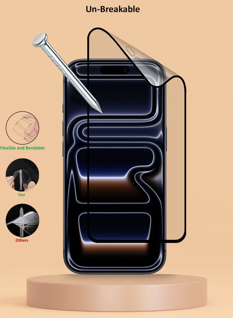 Techie Apple iPhone 17 / iPhone 17 Pro / iPhone 16 Pro Matte Ceramic Screen Protector Film - Image 5