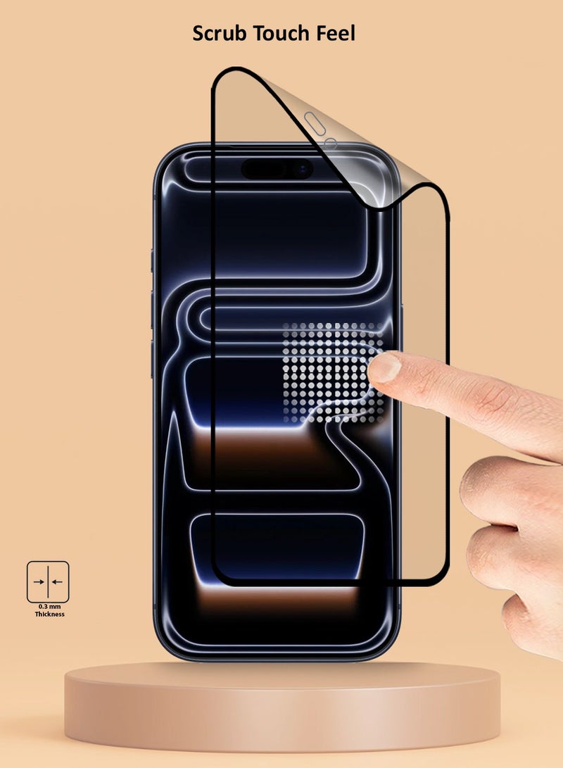 Techie Apple iPhone 17 / iPhone 17 Pro / iPhone 16 Pro Matte Ceramic Screen Protector Film - Image 3