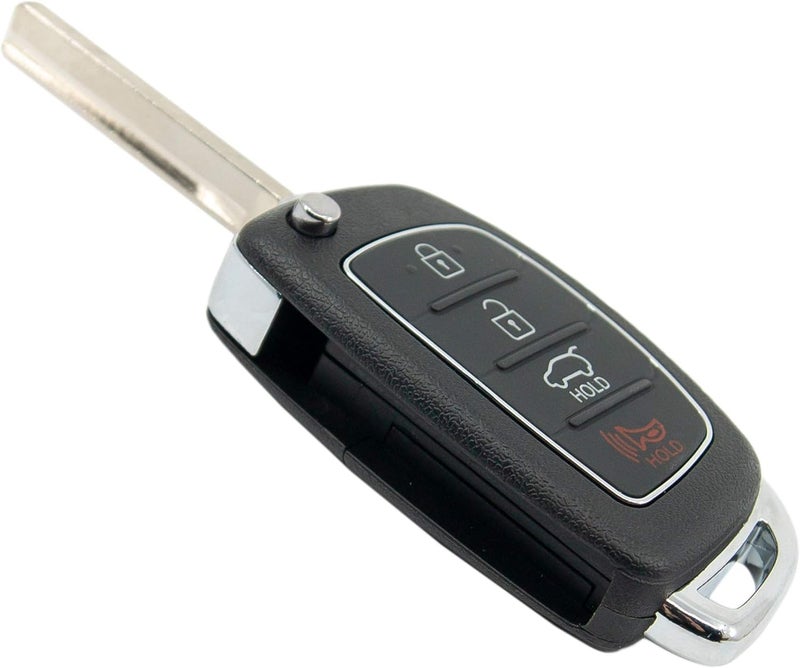 Keyless2Go Replacement Key Fob for Hyundai Santa Fe - TQ8-RKE-4F31 - Image 3