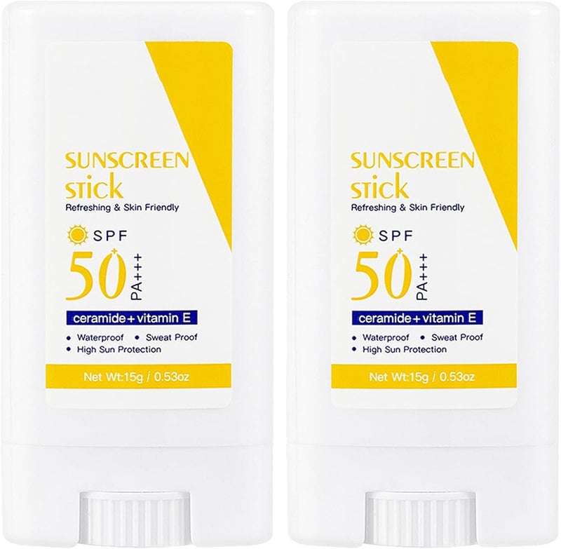 SPF 50 Invisible Sunscreen Stick SPF 50 Face And Body Sunscreen Matte Application Waterproof And Nongreasy Waterproof Sunscreen For Daily Use Suitable For All Skin Types
