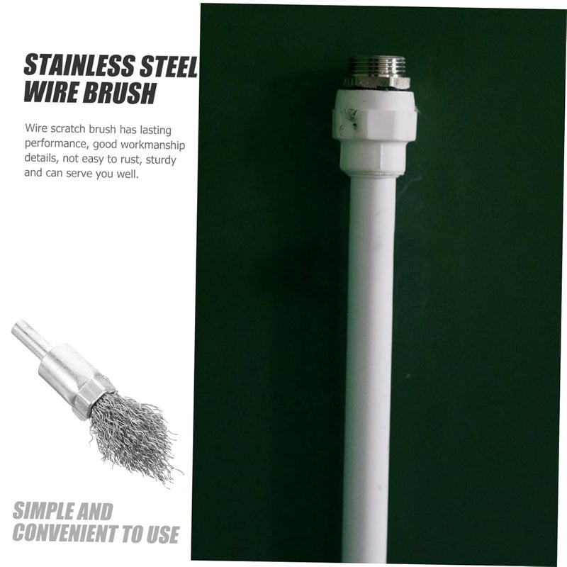 ULTECHNOVO Stainless Steel Brush Wire Brush for Dish Engine for Scrubbing Wire for Cleaning - Image 5