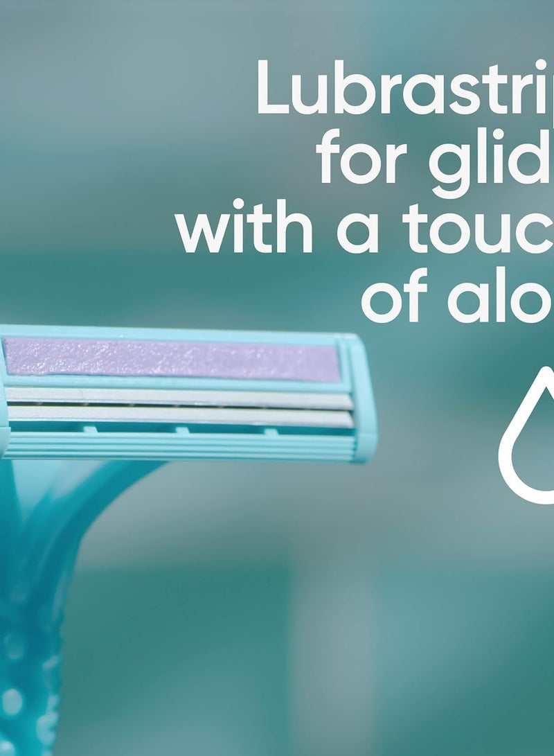 Venus Gillette Simply Venus Disposable Razor for Women, 2 Blades 8+4 Pieces - Image 5