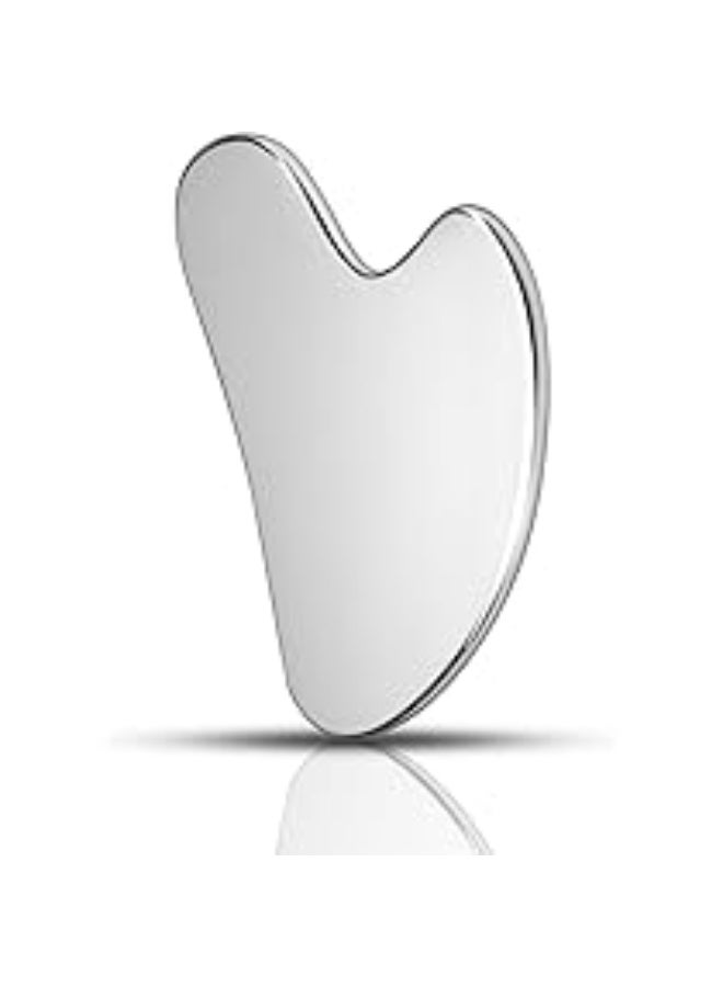 Face Massage Roller Stainless Steel for Body, Face, Neck and Eyes, Durable Gua Sha, Gua Sha Skin Care Gift Stainless Steel for Women wrinkle and anti-aging - Image 2