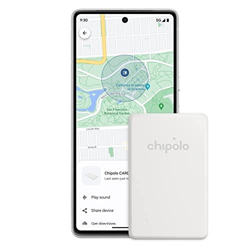 CHIPOLO شيبولو كارد بوينت - جهاز العثور على المحفظة، متتبع بلوتوث للمحفظة، جهاز العثور على العناصر، جهاز العثور على جواز السفر - يعمل مع تطبيق العثور على جهازي من جوجل (لأجهزة أندرويد فقط) (أبيض فاتح) - Image 3