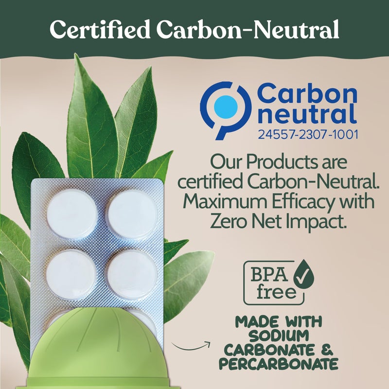 Roobi Cleaning Kit Compatible with Nespresso Vertuoline. Includes 1 Reusable Pod & 12 Cleaning Tablets. Carbon Neutral Vertuoline Cleaner Kit. 1 Year Supply. - Image 4