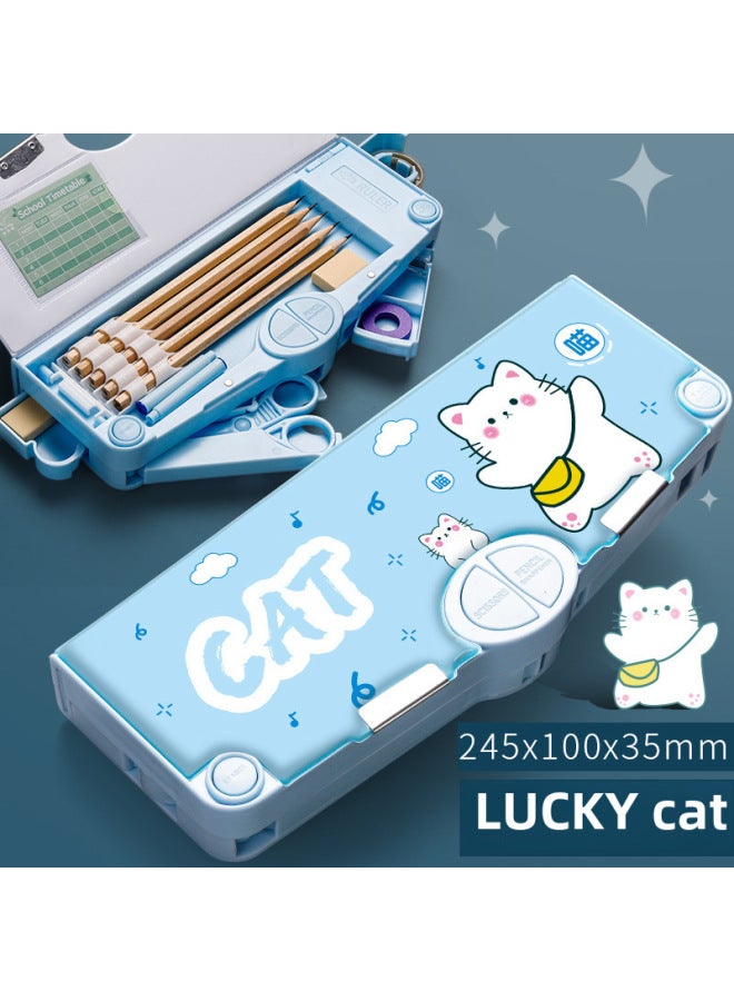 Kaba Bear Pencil Case Creative Boys Pencil Bag Stationery Box Multifunctional Primary School Children Kindergarten Boys - Image 1