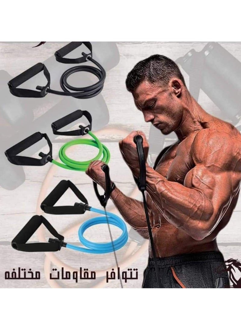 Generic Resistance bands set 11 x 1 - a complete gym in a bag OM  - Image 5