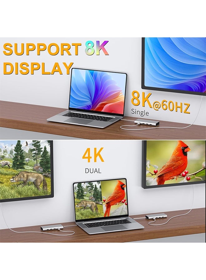 إم إكس إن كابلان قصيران من نوع USB-C بطول 5.2 بوصة، يدعمان الشحن السريع بقدرة 240 واط، ويدعمان شاشات 8K عالية الوضوح، ونقل البيانات بسرعة 40 جيجابت في الثانية، ودقة 4K بمعدل 144 هرتز. متوافقان مع iPhone 17، وThunderbolt 3، ووحدات معالجة الرسومات الخارجية (eGPU)، ومحركات الأقراص الصلبة SSD، وSurface Pro، وMacBook Pro، وMac mini M4. - Image 5