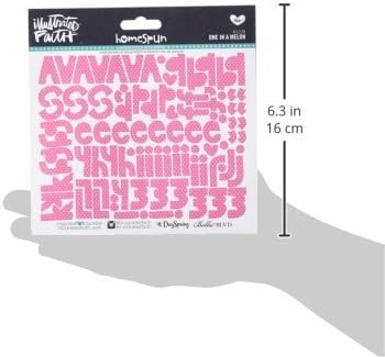 Dayspring Illustrated Faith  Alphabet Stickers  Pink One In a Melon - Image 2