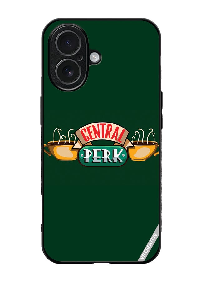 Protective Case Cover For Apple iPhone 17 Central Perk Design Multicolour