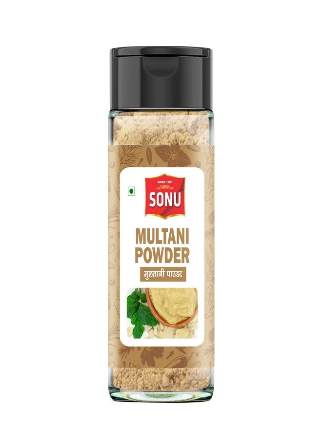 Sonu Multani Mitti Powder for Face Pack, Pure & Natural, Fuller's Earth/Betnonite Clay, Chemical Free(200g) - Image 1