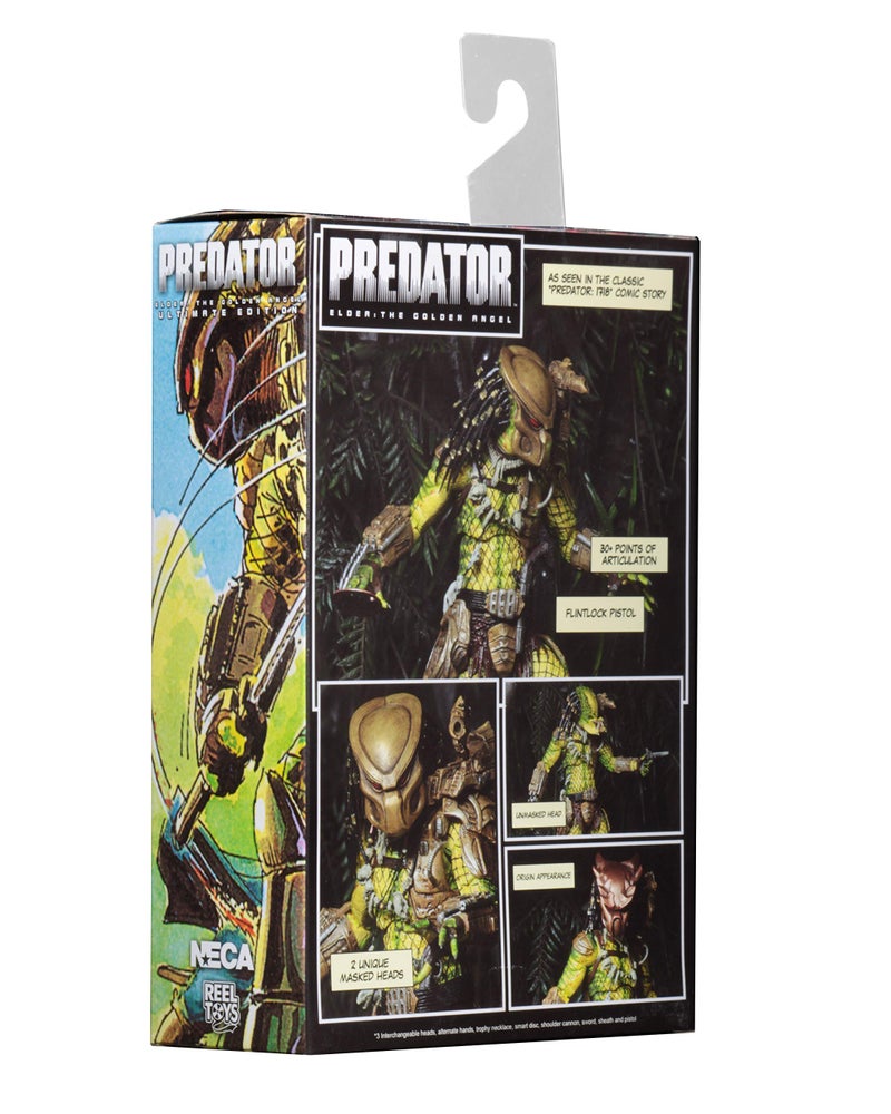 NECA - Predator 2 - 7” Scale Action Figure - Ultimate Elder: The Golden Angel - Image 5