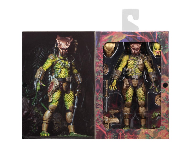 NECA - Predator 2 - 7” Scale Action Figure - Ultimate Elder: The Golden Angel - Image 3