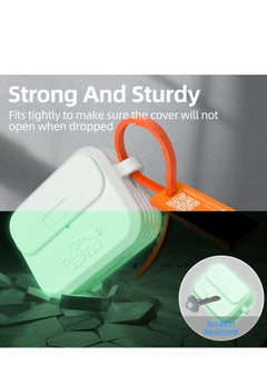 Excefore Headphone Protective Cover, Compatible with AirPods Pro 2nd/1st Generation Case Cover, Rugged Military Grade Protective Cover, with Apple AirPods Pro 2022/2019 Charging Case (Nightglow Clear)  - Image 5