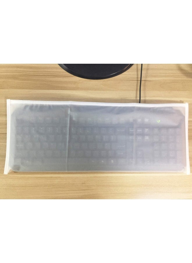 Generic - Computer Dust Cover   Monitor Keyboard Cpu Tower Desktop 3 Pieces Set Pieces Dust Proof Computer Covers Case 21  Monitor Set - Image 1