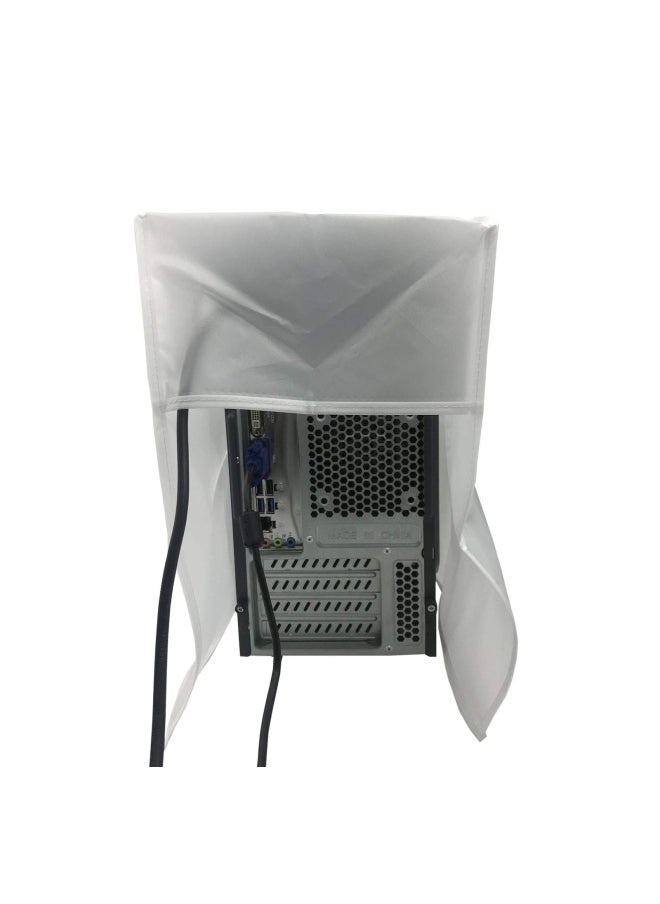 Generic - Computer Dust Cover   Monitor Keyboard Cpu Tower Desktop 3 Pieces Set Pieces Dust Proof Computer Covers Case 21  Monitor Set - Image 1