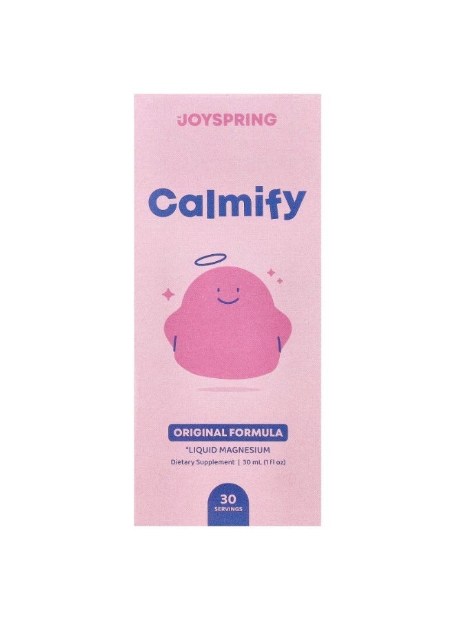JoySpring Calmify, Liquid Magnesium, 1 fl oz (30 ml) - Image 1