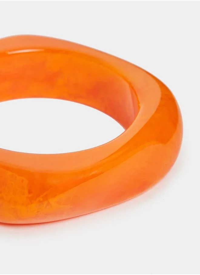 Styli Textured Chunky Bangle