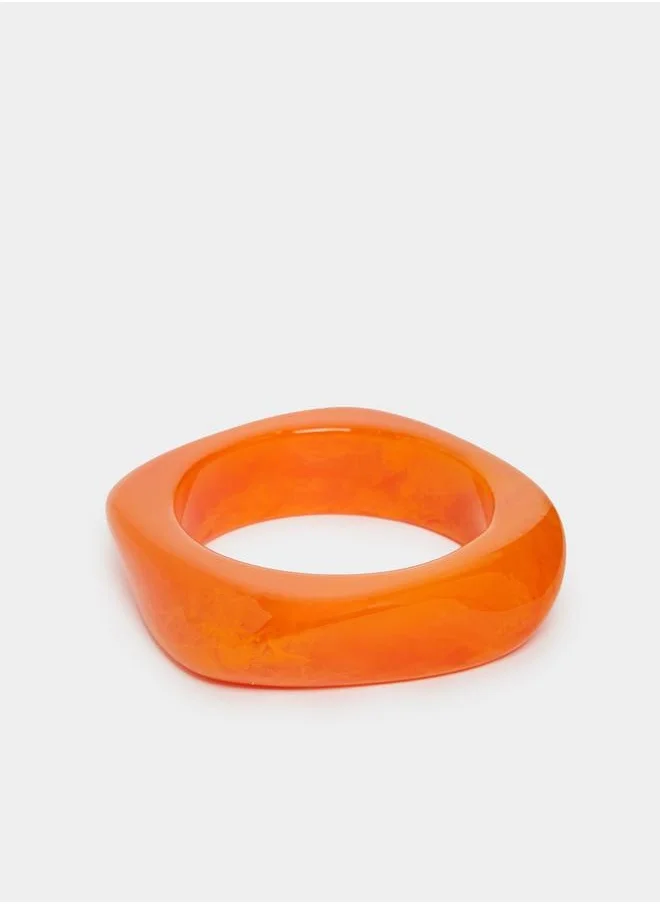 Styli Textured Chunky Bangle