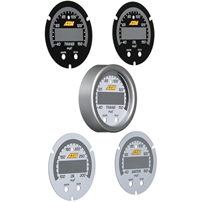300302Acc XSeries Temperature Gauge White