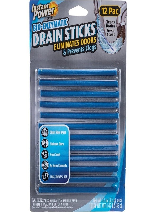 Instant Power Stick Enzymatic Drain Opener 12 pk - Total Qty: 1 - Image 1