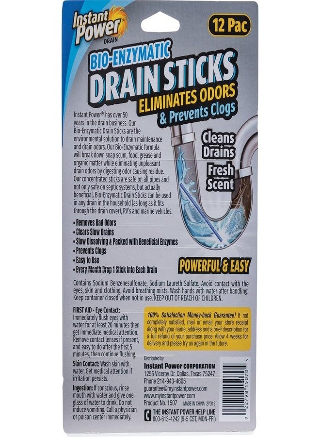 Instant Power Stick Enzymatic Drain Opener 12 pk - Total Qty: 1 - Image 5