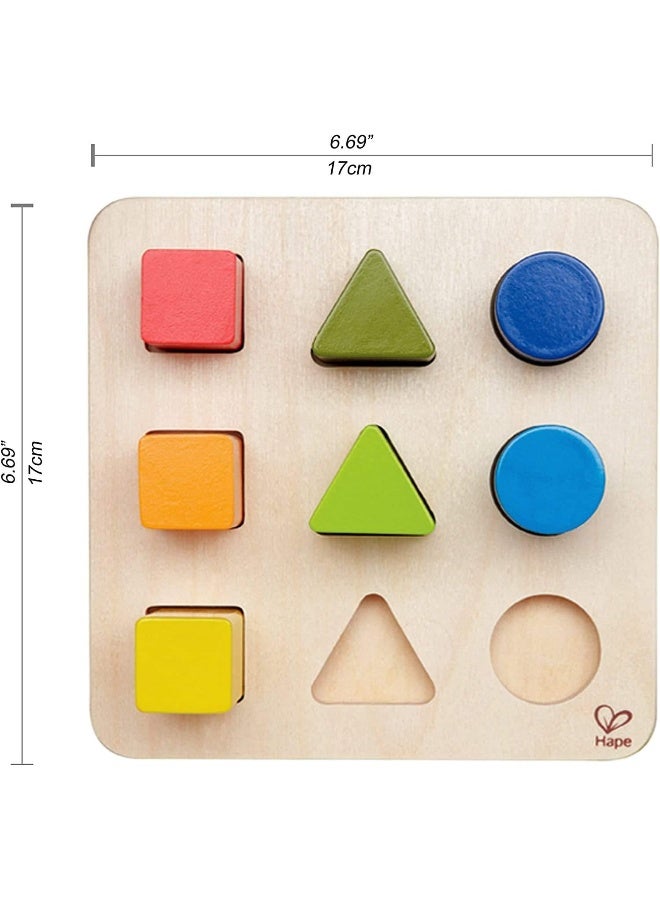 هيب لعبة خشبية تعليمية للأطفال الصغار | تعزز مهارات التعلم المبكر وتمييز الألوان والتنسيق بين اليد والعين | عمر 18 شهرًا فما فوق - Image 3