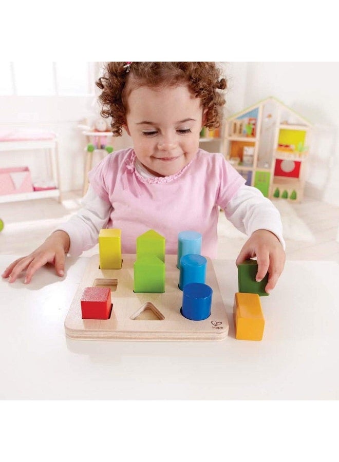 هيب لعبة خشبية تعليمية للأطفال الصغار | تعزز مهارات التعلم المبكر وتمييز الألوان والتنسيق بين اليد والعين | عمر 18 شهرًا فما فوق - Image 5