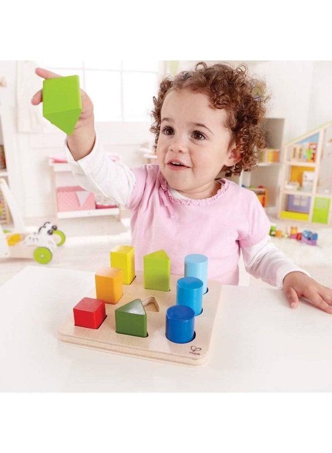 هيب لعبة خشبية تعليمية للأطفال الصغار | تعزز مهارات التعلم المبكر وتمييز الألوان والتنسيق بين اليد والعين | عمر 18 شهرًا فما فوق - Image 4