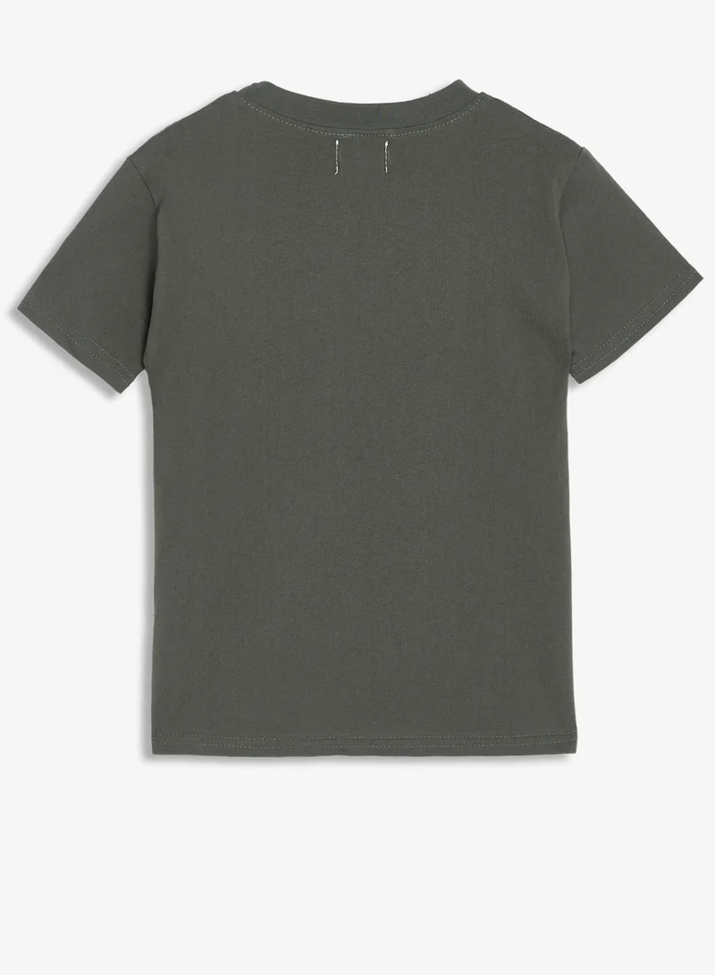 بنياتا تيشيرت أوفر سايز مطبوع