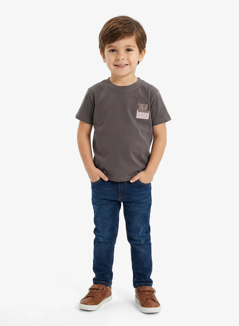 بنياتا تيشيرت أوفر سايز مطبوع