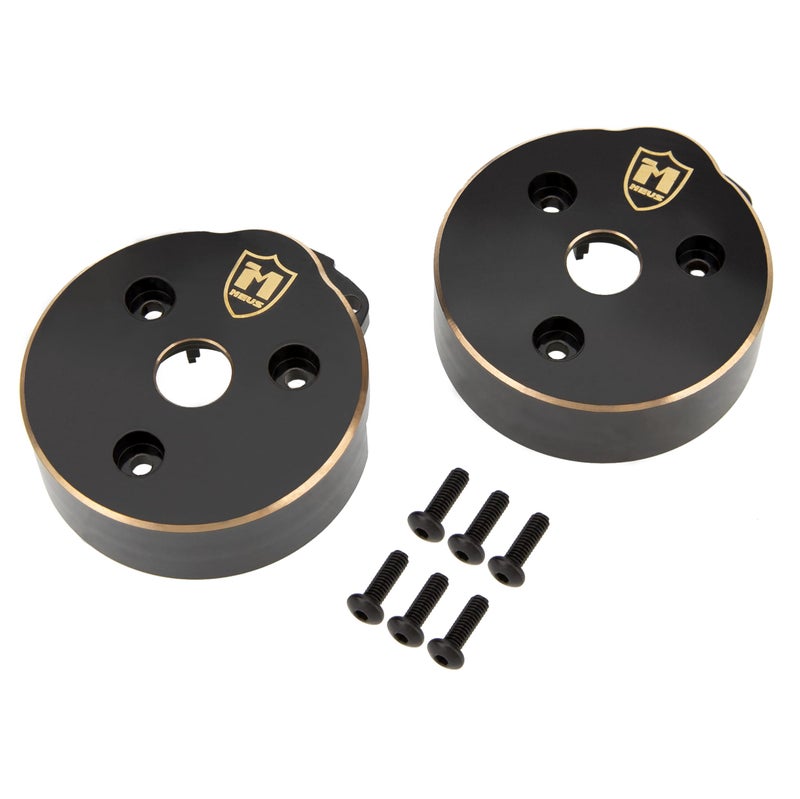 MEUS RACING Front Brass Portal Covers 81gpc for MEUS 110 Nylon Portal Axle SCX10 SCX10 II 110 RC Crawler Upgrade - Image 3