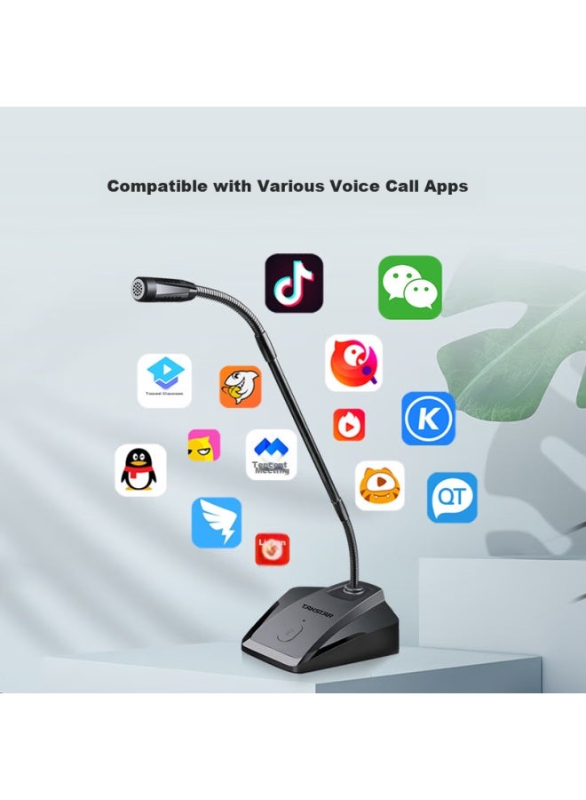 Takstar Ms-580usb Computer Microphone For Online Cl, Desktop And Laptop Voice Chat, Gaming, And Condenser Microphone - Image 3