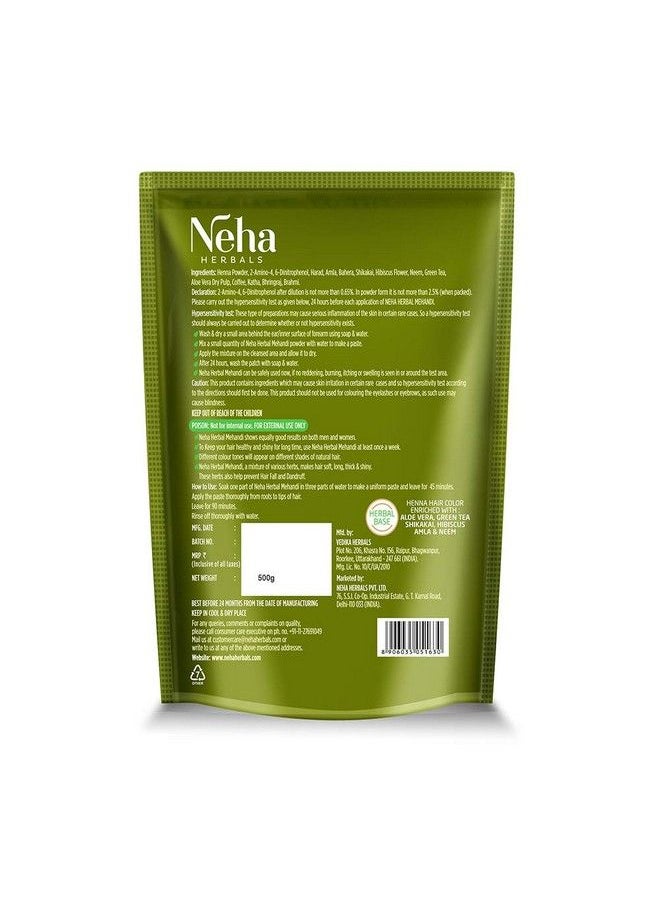 Neha Herbal Mehandi (500G) Pack Of 2  - Image 3