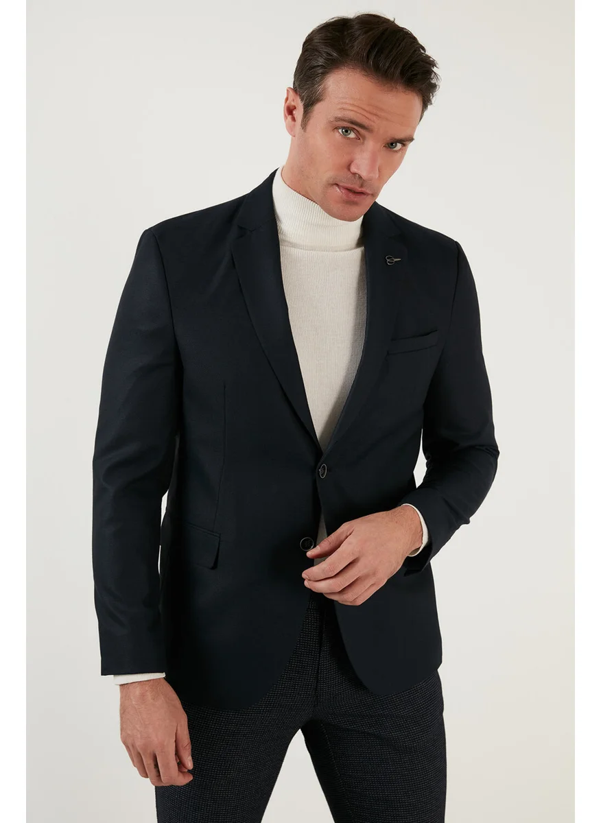 Buratti Regular Fit 6 Drop Double Slit Blazer Jacket Men's Jacket 216SERARDO