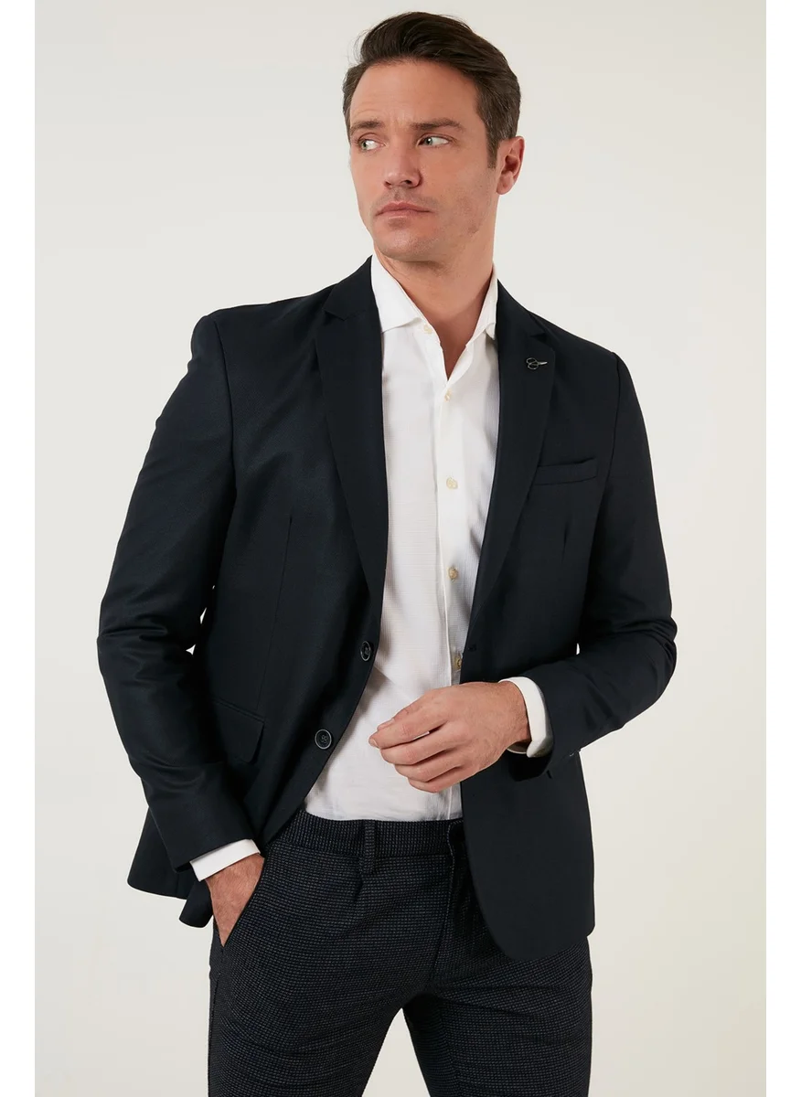 Buratti Regular Fit 6 Drop Double Slit Blazer Jacket Men's Jacket 216SERARDO