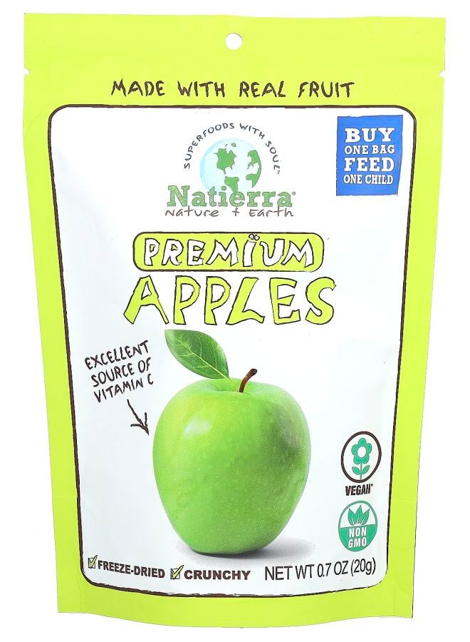 Premium Freeze-Dried Apples 0.7 oz (20 g)