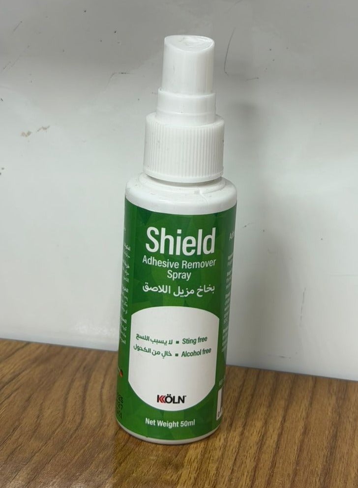 Shield Medical Adhesive Remover Spray, No-Sting Ostomy Adhesive Remover Spray, Skin Adhesive Remover, Stoma, - Image 2