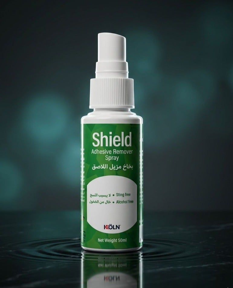 Shield Medical Adhesive Remover Spray, No-Sting Ostomy Adhesive Remover Spray, Skin Adhesive Remover, Stoma, - Image 2
