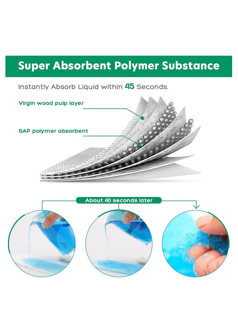 Fanski 12 Pack Disposable Urine Bags, 700ML Travel Pee Bags Unisex Urinal Bag Vomit Bag for Travel Traffic Jam Emergency Portable Camping Urinal Bags for Men Women - Image 2