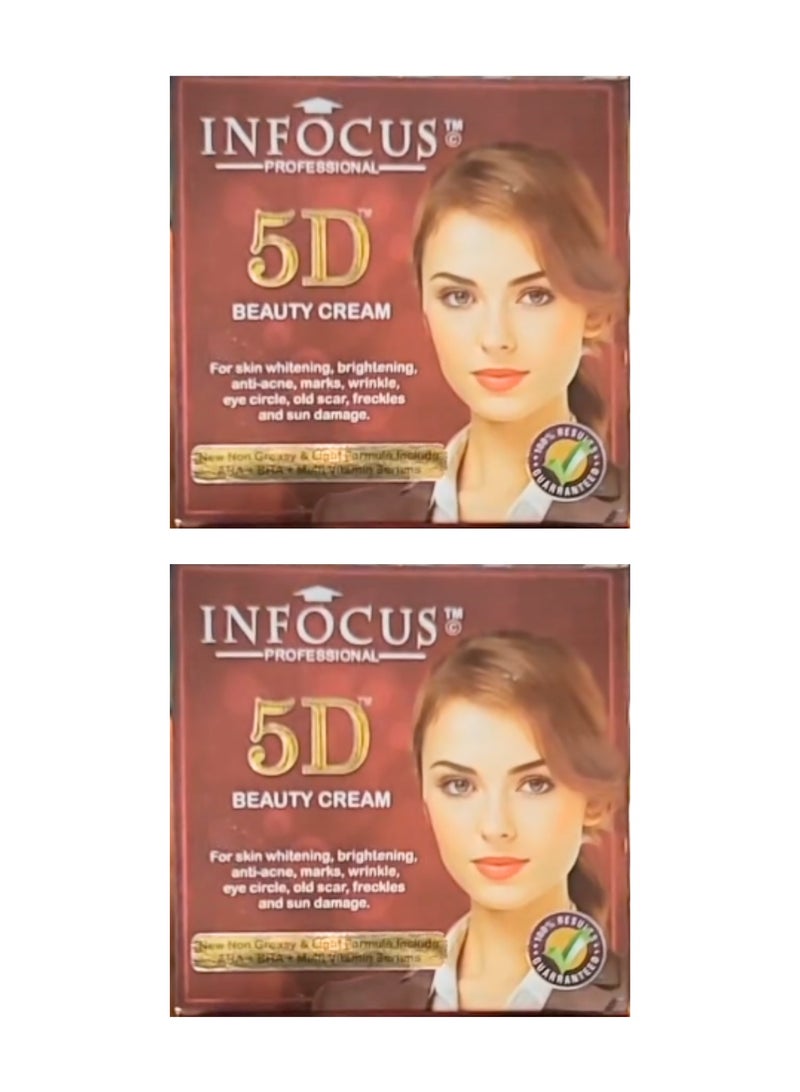 Infocus Professional Pearl Beauty Cream - 2x30g