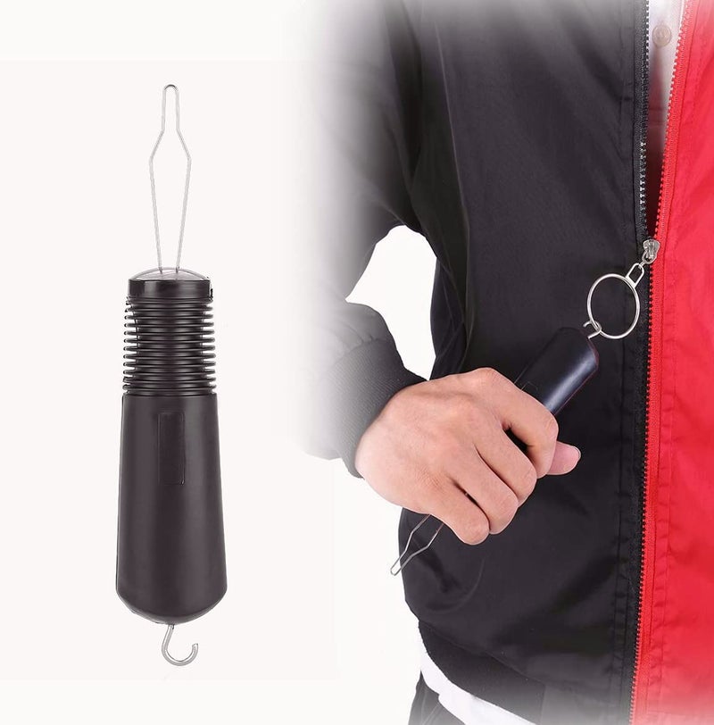 klarako Clothes Button Hook Helper, Button Aid Puller for Jackets and Pants Zipper, Grip for Arthritis & Joint Pain Patients - Image 1