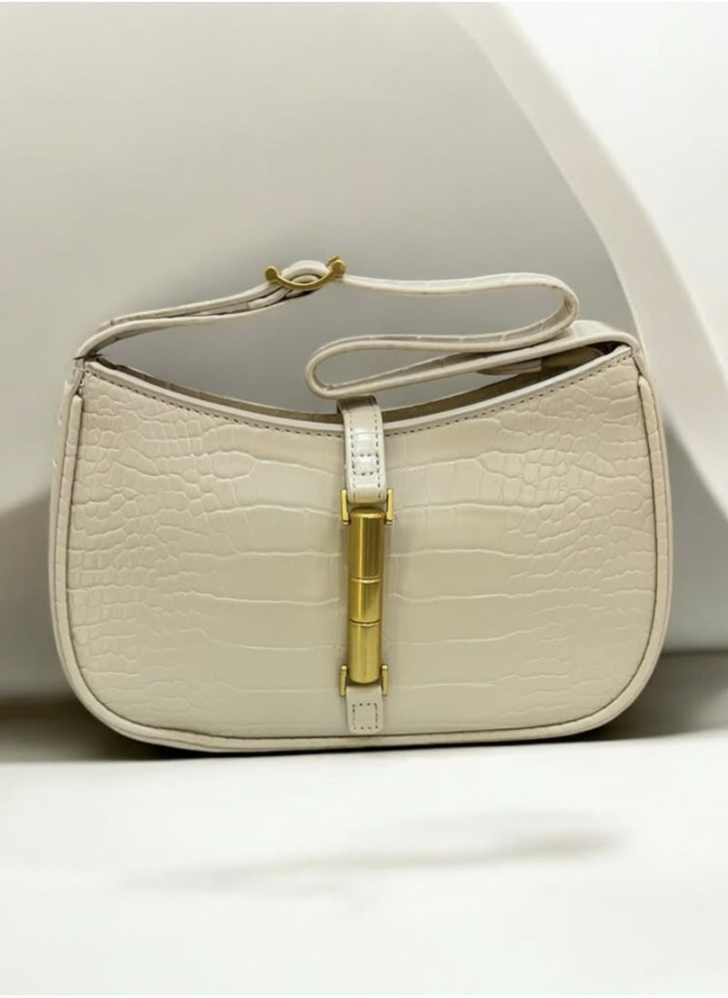 Charles & Keith esia Metallic Accent Shoulder Bag  - Image 2
