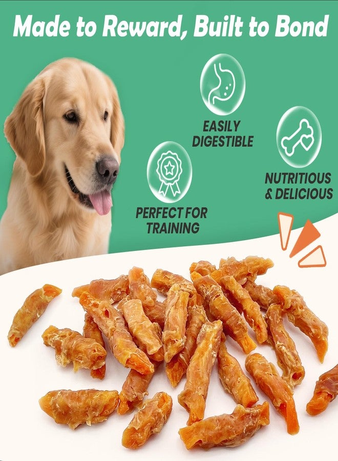 PETPURO Dog Treats Sweet Potato Wrapped with Chicken – Grain-Free Natural Chews Made with Real Chicken & Sweet Potato, Healthy Snacks for Training & Digestion, Rawhide-Free Dog Treats - Image 5